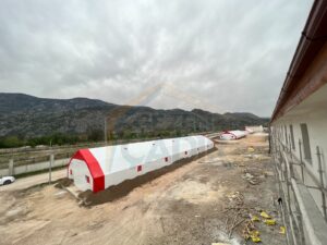 Hayvan Çadırı 9m'lik İstediğiniz Uzunlukta - Gezen Çadır