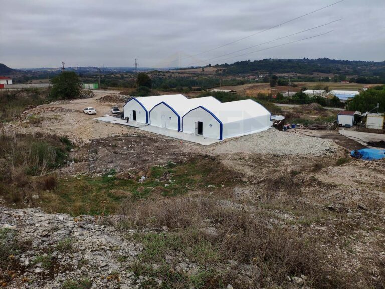 Afyonkarahisar hangar çadırı | Gezen Çadır Endüstriyel Kurulum