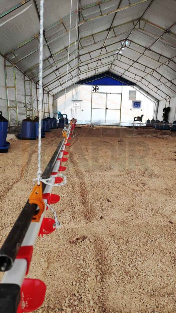 750 Tavukluk Çadır Kümes ve Ekipmanları